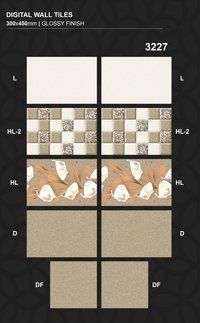 Dry Pressed Digital Glazed Ceramic Wall Tiles