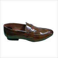 Brown Mens Party Wear Shoes