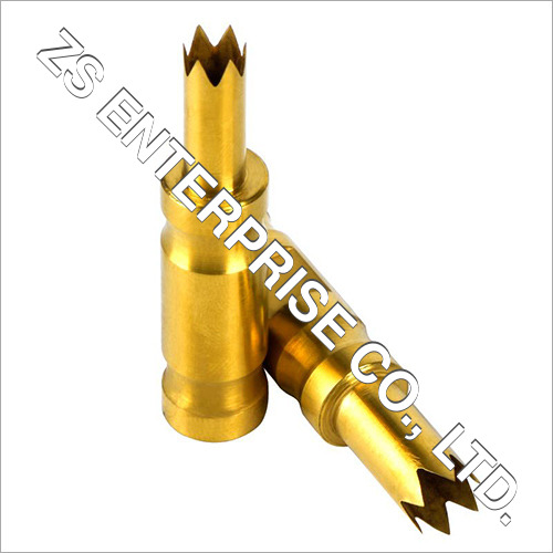 6Mm Round Plastic Film Crown Punch Hardness: 62
