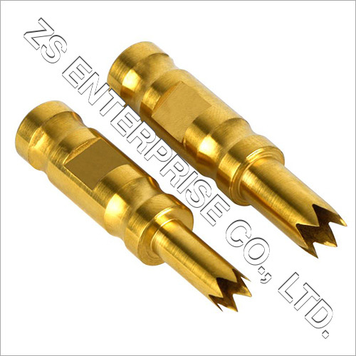 Toothed Round Plastic Film Punch - 12MM Diameter, 10MM Toothed Hole Design, 62 HRC Hardness