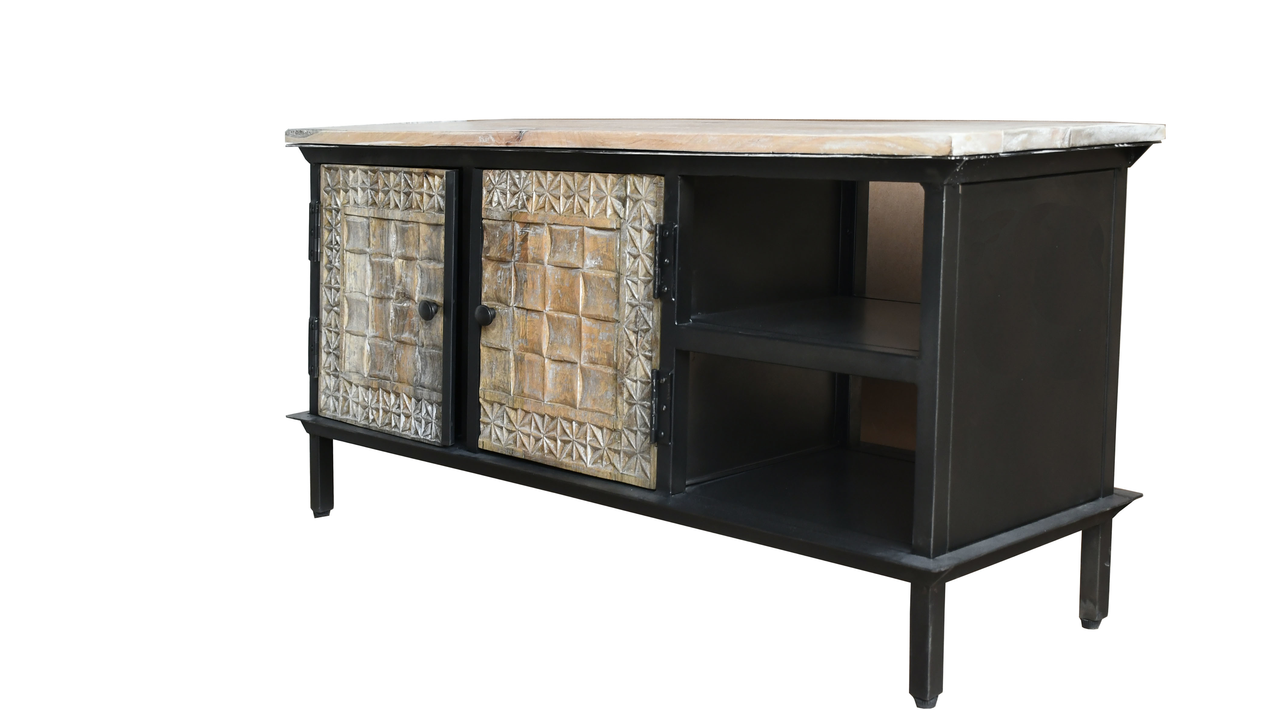 Iron & Wooden Cabinet