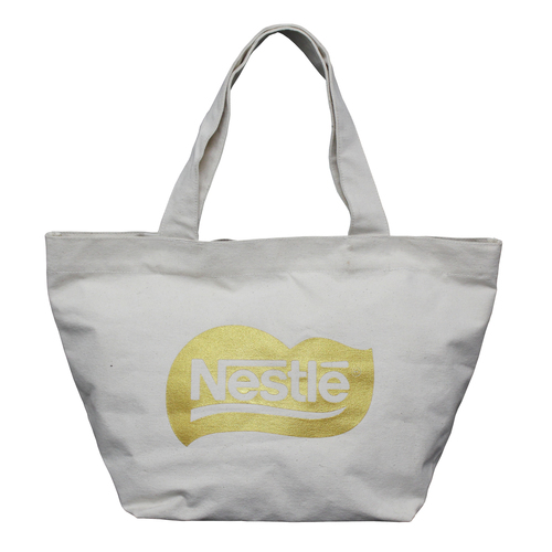 Natural Canvas Tote Bag With Open Hanging Pocket Capacity: 5 Kgs Kg/Day