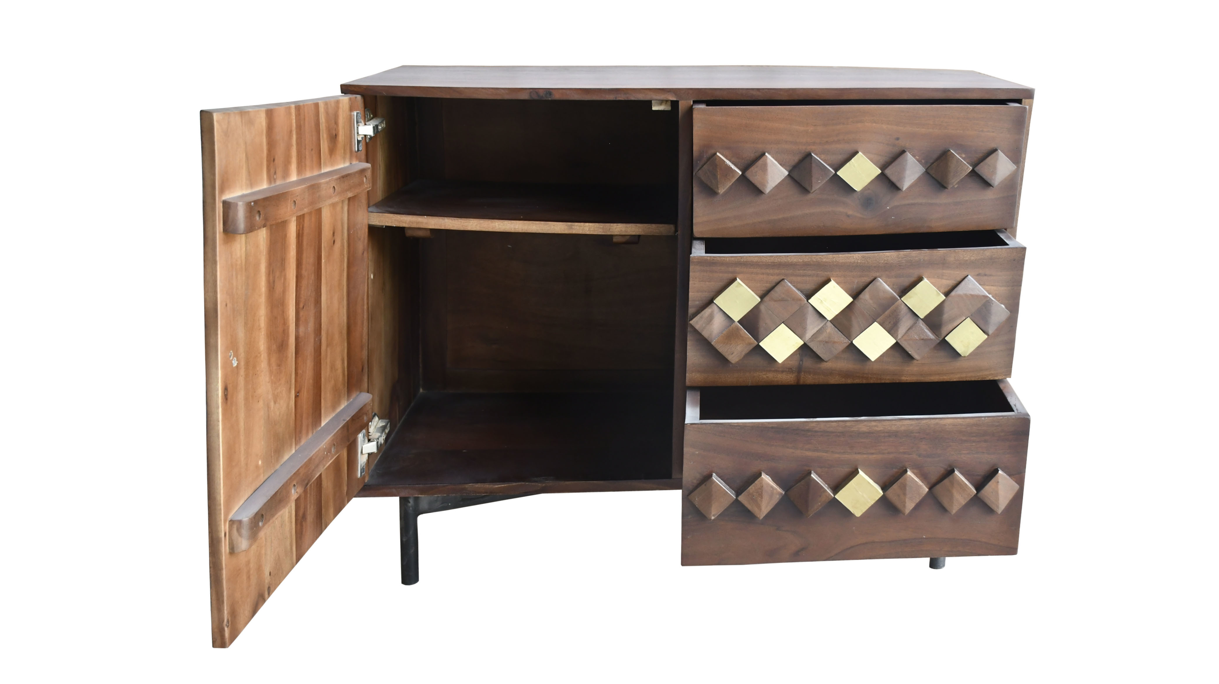 Iron Wooden Cabinet