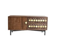 Iron & Wooden TV Cabinet