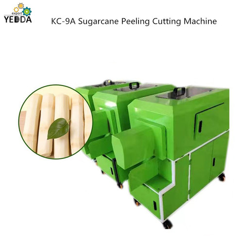 Stainless Steel Kc-9A Sugarcane Peeling Cutting Machine