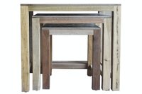 bone Inlay Nesting Table