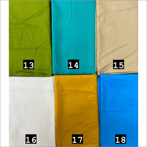 Rayon Plain Dyed Fabric