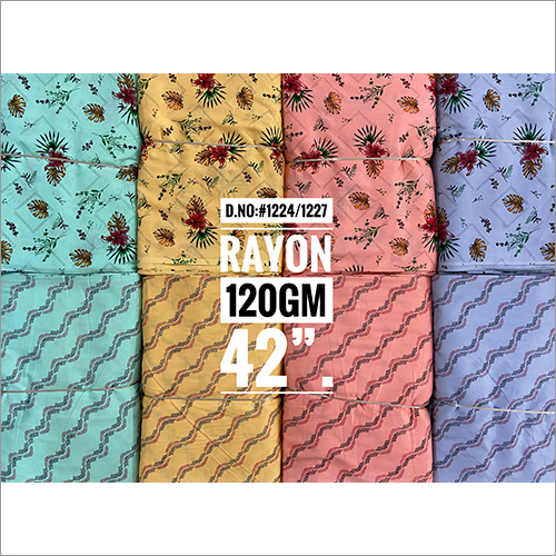 120 Gm Rayon Fabric