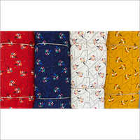 Rayon Floral Printed Kurti Fabric
