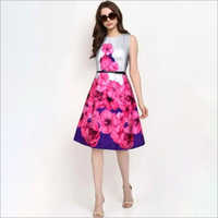 Ladies Printed Dress