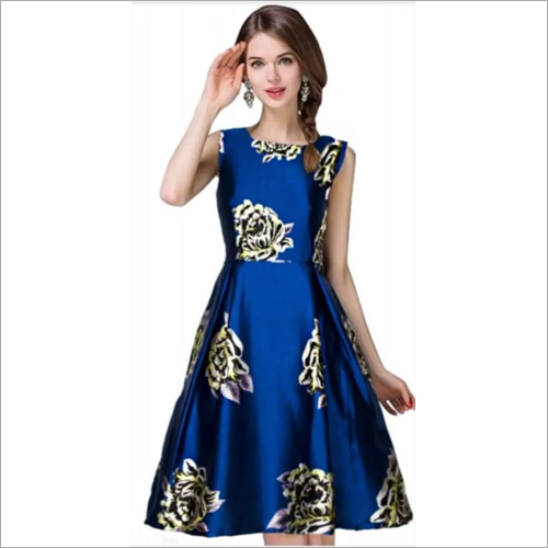 D55 Ewa Blue Dress