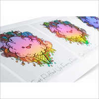 Holographic Security Labels - Custom Shrink Labels , Customised Color, Printing Design, Versatile Customize Shape