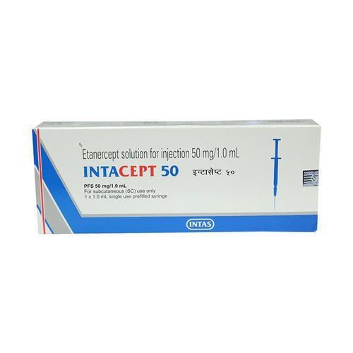 50 mg Etanercept Solution for Injuction