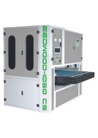 Hardwood Calibrating & Sanding Machine - Color: Green-White