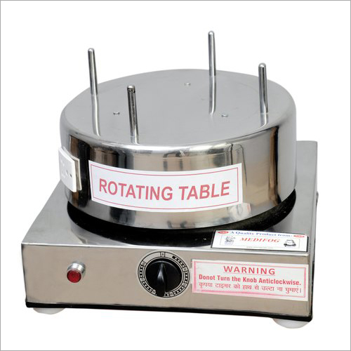 Rotating Table Fogger Turntable