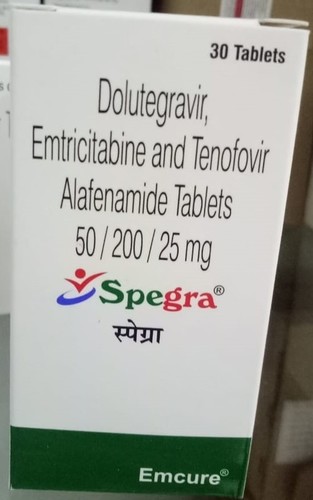 50 200 25 MG Dolutegravir Emtricitabine And Tenofovir Alafenamide Tablets