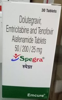 50 200 25 MG Dolutegravir Emtricitabine And Tenofovir Alafenamide Tablets