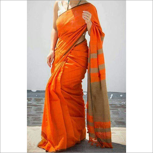 Multicolor Handloom Cotton Silk Saree