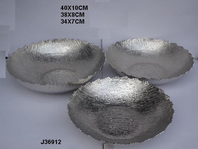 Hammered Metal Tray