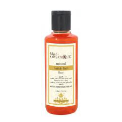 Rose Bubble Bath - Foam Formula Enriched with Natural Oils and Vitamins E B3 & B5 | Soothing Fragrance Anti-Bacterial Herbal Moisturizing
