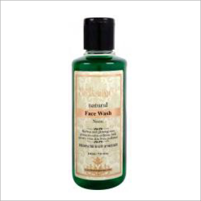 Neem Face Wash - Herbal Formula 18-Month Shelf Life | Smooth Texture Soap-Free Antibacterial Suitable for All Skin Types
