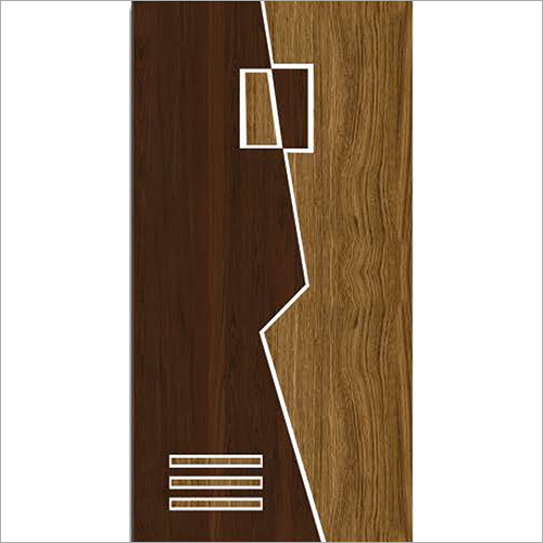 Brown Door Paper Print