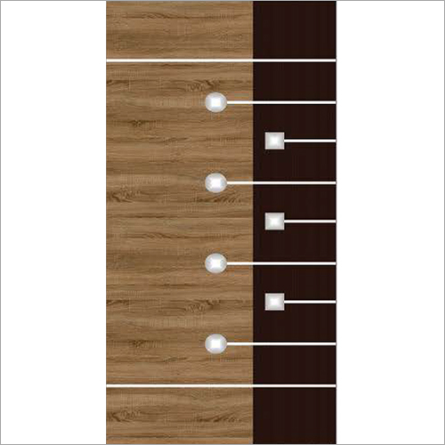 Matte Brown Door Paper Skin
