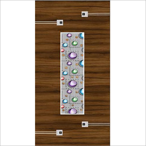 Multicolor Door Paper Print