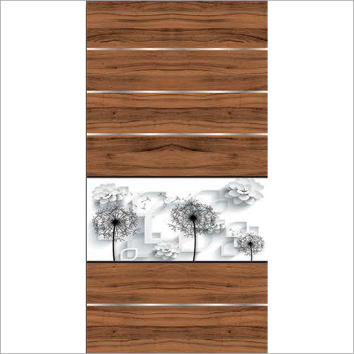 Modern Laminated Door Paper Print