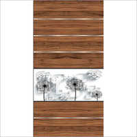 Modern Laminated Door Paper Print