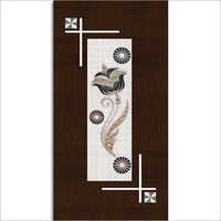 Decorative Floral Door Paper Print