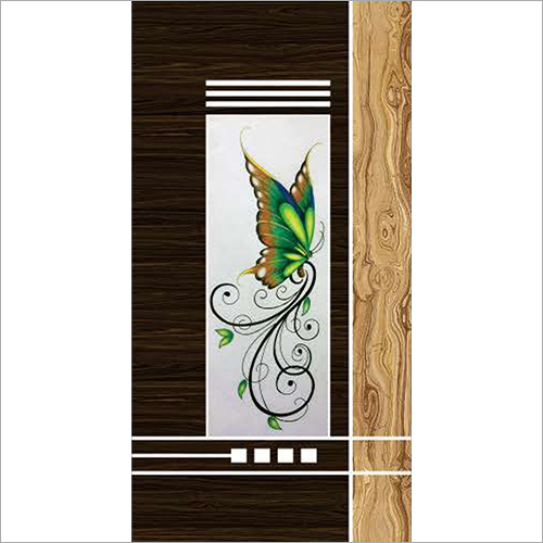 Butterfly Printed Door Paper Print