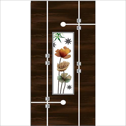 Micro Coated Door Floral Print