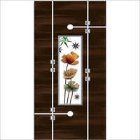 Micro Coated Door Floral Print