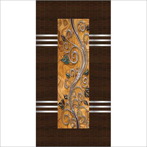 Designer Laminated Door Paper Print