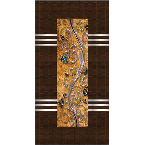 Designer Laminated Door Paper Print