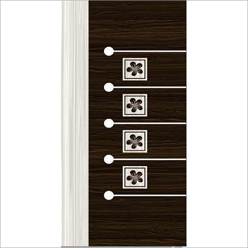 Decorative Flower Design Door Skin