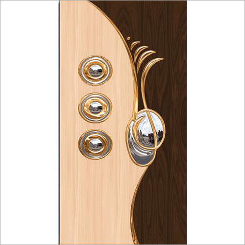 Metal Laminated Door Paper Print