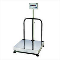 Both Red And Green Electronic Platform Weighing Scale