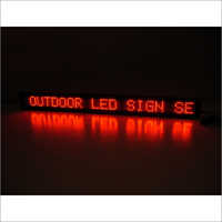 Moving Message Display