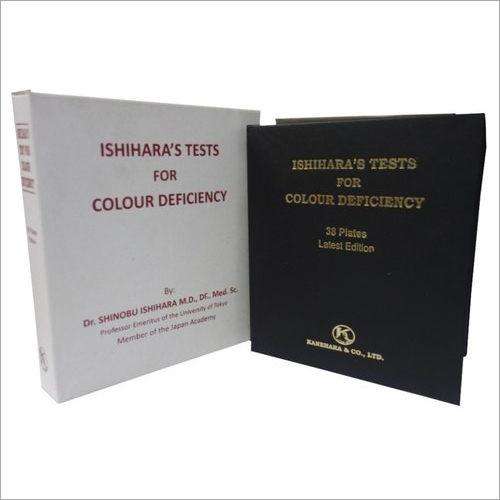ASF Ishiharas Tests For Colour Deficiency Book