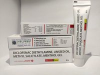 Diclofenac Diethylamine, Linseed oil, Methyl salicylate and Menthol gel