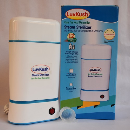 White Luvkush Feeding Bottle Sterilizer