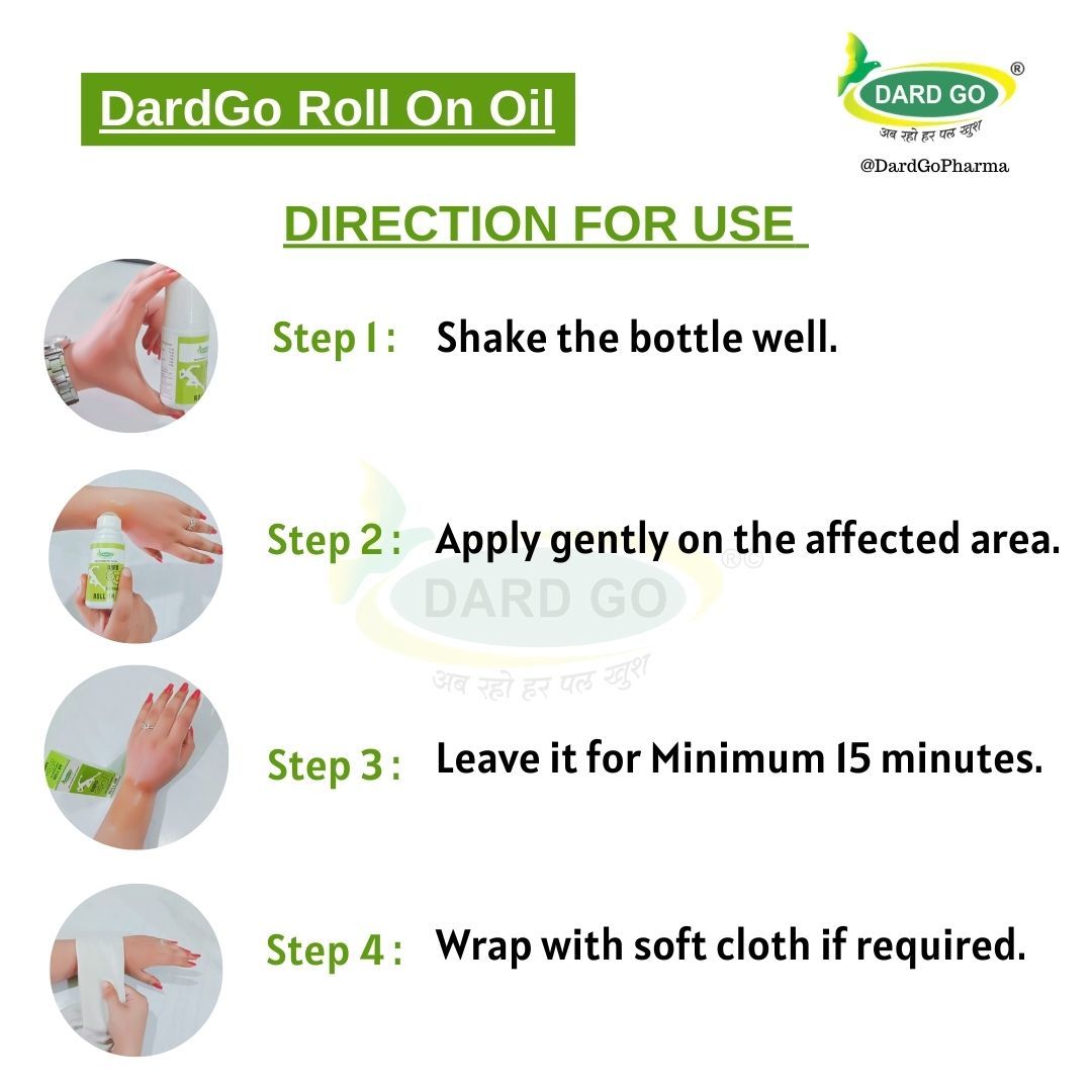 60 ml Dard Go Ayurvedic Pain Relief Oil