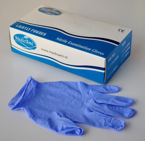 Premium Nitrile Powder Free Examination Gloves Certifications: - Conforms To En374-3
