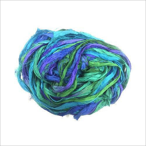 Recycled Sari Silk Riban Yarn