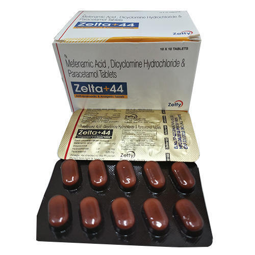 Dicyclomine HCL, Paracetamol &  Mefenamic Acid Tablets
