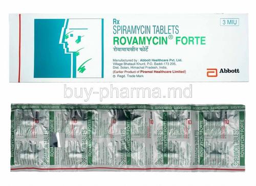 Rovamycin prosztatagyulladás kezelésére