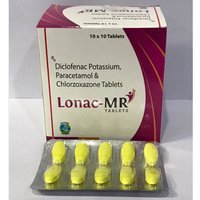 Diclofenac, Paracetamol And  Chlorzoxazone Tablets