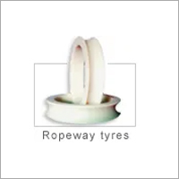 Cast Nylon Ropeway Tyres By EMMARK INDUSTRIES